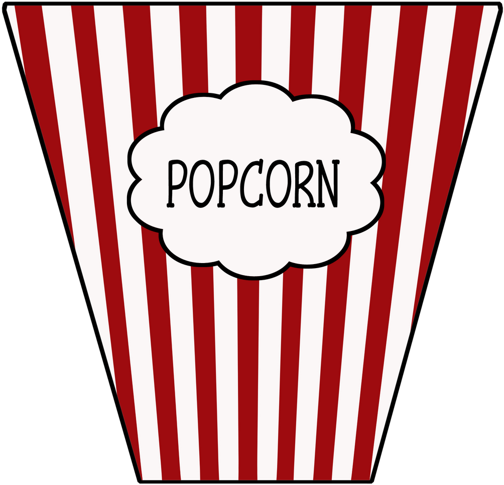 Popcorn Cup Clipart (1600x1600), Png Download