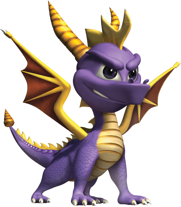 Spyro - Spyro Video Game Character (761x866), Png Download