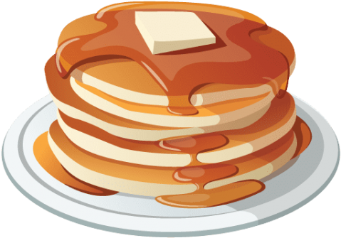 Free Png Pancake Png Images Transparent - Pancake Clipart (480x480), Png Download