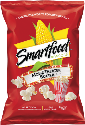 White Cheddar Popcorn (334x483), Png Download