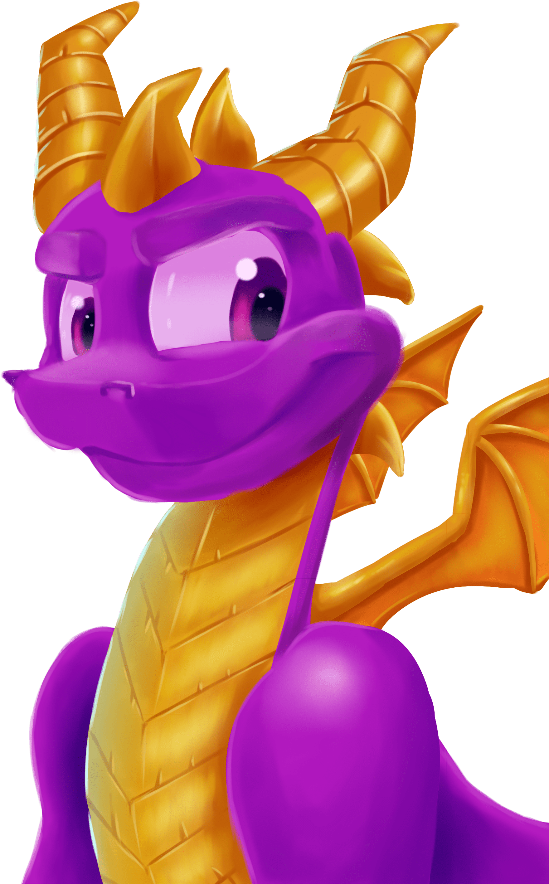 Spyro The Dragon - Spyro (2200x3000), Png Download
