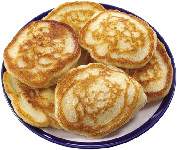 Pancake (566x480), Png Download