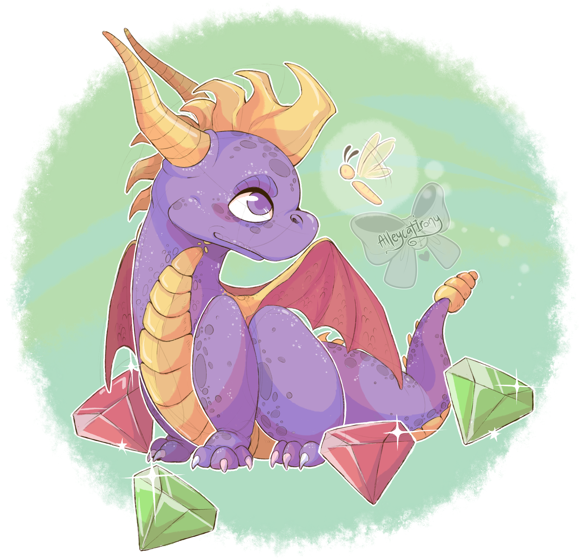 Spyrosig - Spyro Art (2000x2000), Png Download