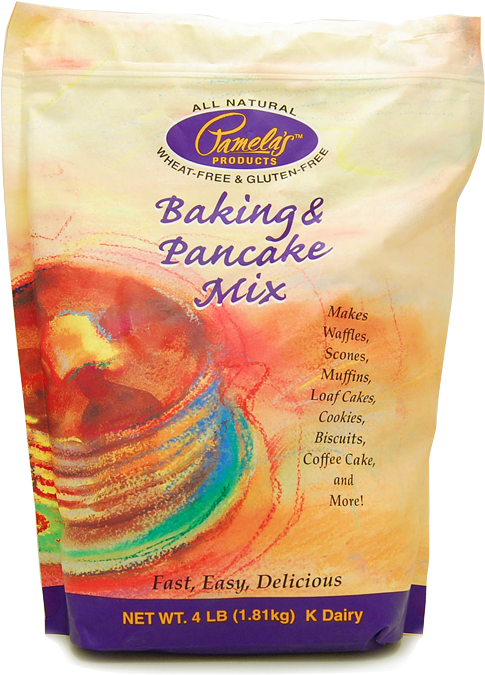 Baking & Pancake Mix - Pamela's Gluten-free Baking And Pancake Mix - 4 Lbs. (700x700), Png Download