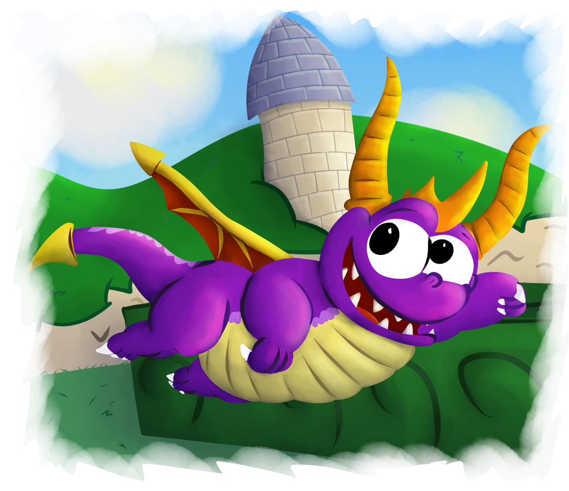 Spyro The Dragon - Spyro (1182x1014), Png Download
