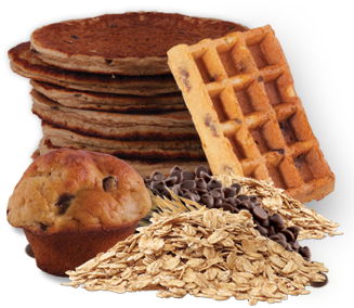 Chocolatey Chip Pancake Mix - Ideal Protein Pancakes (350x350), Png Download
