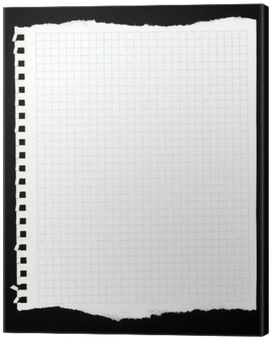 Papel Rasgado, Fondo, Bloc De Notas Canvas Print • - Paper (400x400), Png Download