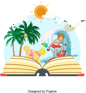 Beautiful Cool Cartoon Cute Hand Painted Creative Book - The World Beautiful By Lilian Whiting (360x360), Png Download