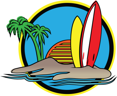 Surf's Up - Hotwheelslogo (406x330), Png Download