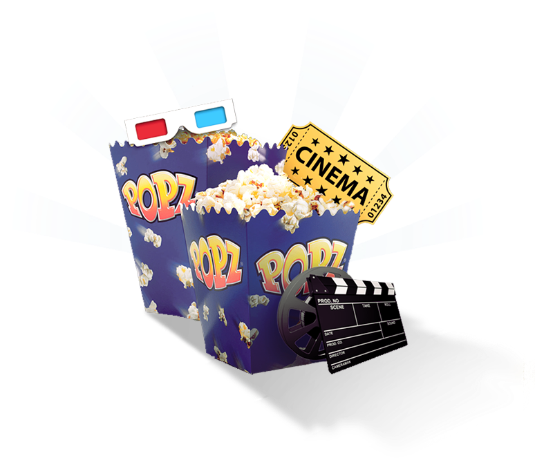 Popz Movie Pack - Illustration (800x791), Png Download