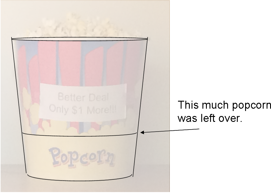 But Stale Popcorn Doesn't Sound Too Appetizing And - Paper (1013x663), Png Download