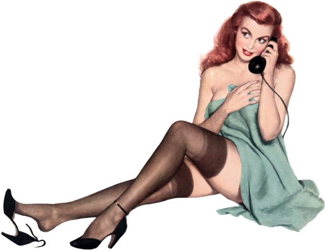 66170440 1288879971 13 66170382 1288879848 05 66170121 - 1950s Pin Up Poses (700x525), Png Download