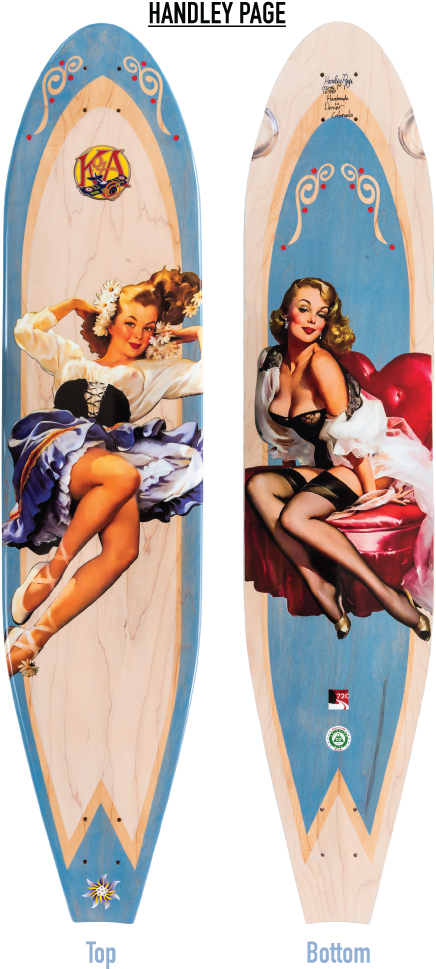 Kota Longboards Pin Up - My Valentine: Vintage Pin-up Girl Journal Notebook (700x1000), Png Download