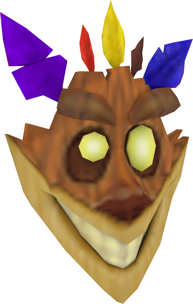 Crash Bandicoot Mind Over Mutant Mask - Uka Uka Mind Over Mutant (666x1049), Png Download