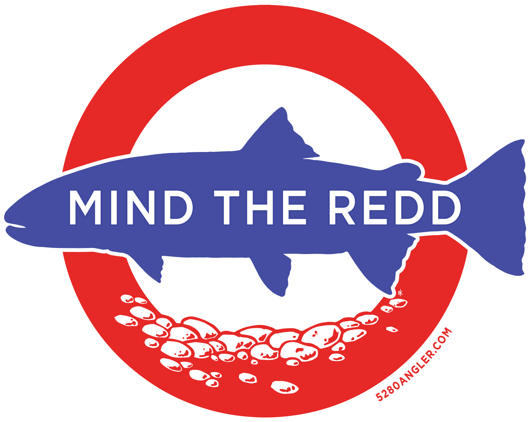 Mind The Redd - Decal (2100x1500), Png Download
