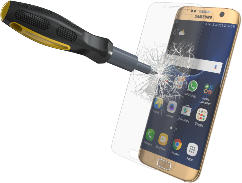Galaxy S7 Edge Screenfloat 04112016 Approved - Nano Screen Protector S7 Edge (1000x800), Png Download