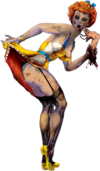 When I Started Creating This Site, I Knew I Wanted - Pinup Zomber - Rectangle Magnet (350x598), Png Download