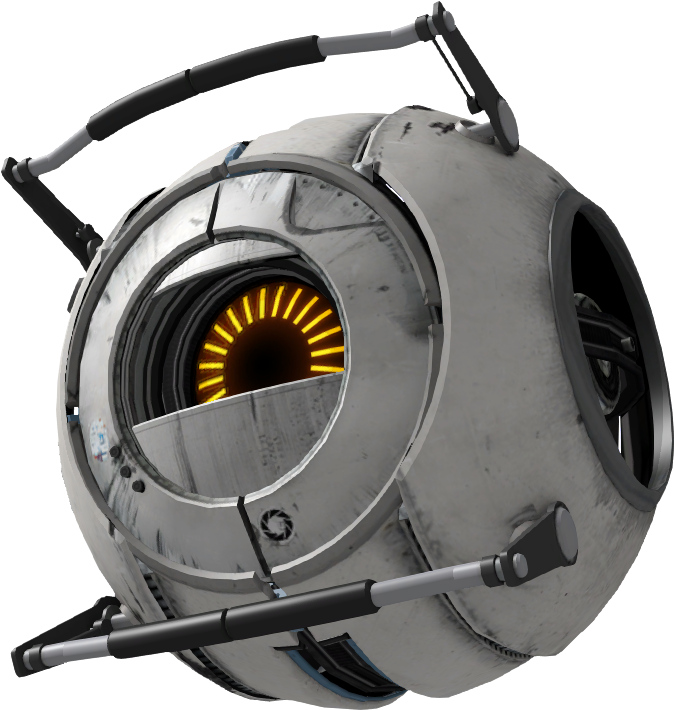 Space Portal Png - Portal 2 Space Core Png (794x747), Png Download