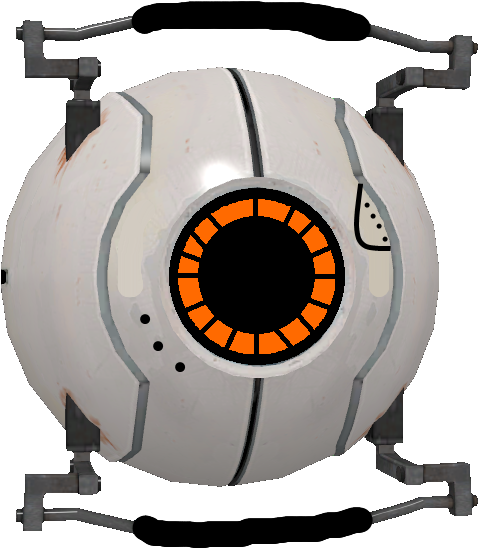 Space Portal Png Graphic Freeuse Stock - Portal 1 Space Core (526x564), Png Download
