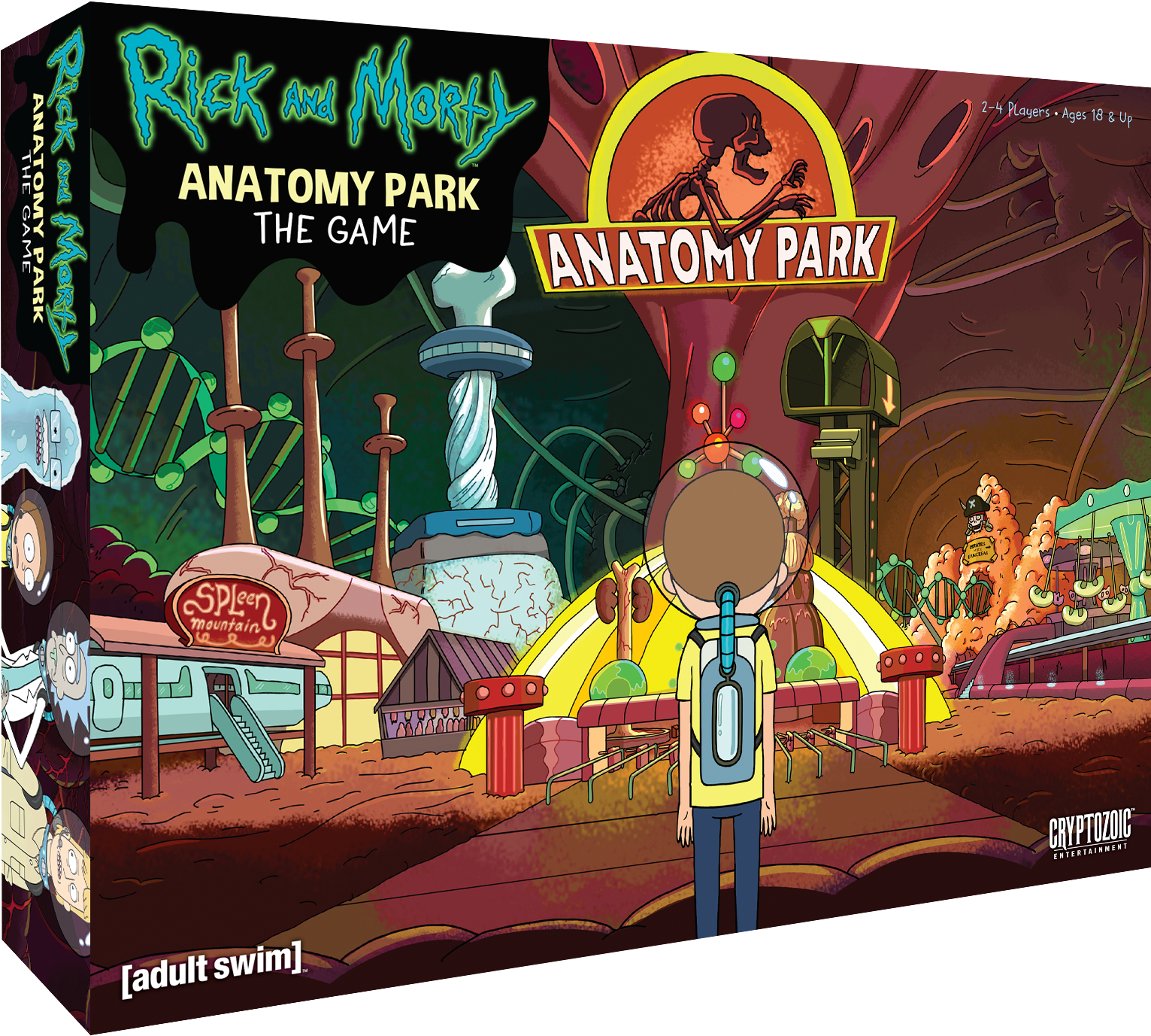 Rick And Morty Anatomy Park Game (1800x1514), Png Download