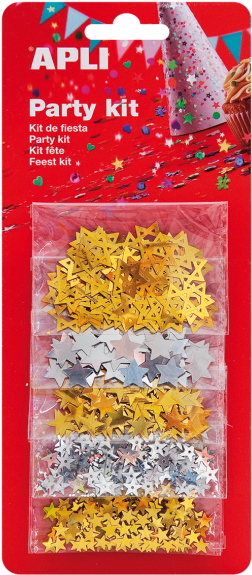 Art & Crafts Sty - Apli Party Kit - Ensemble De Confetti Artisanaux (600x600), Png Download