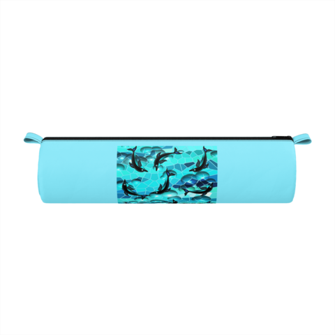 Multi-dolphin 97 Bubbles Pencil Case - Exercise Mat (480x480), Png Download