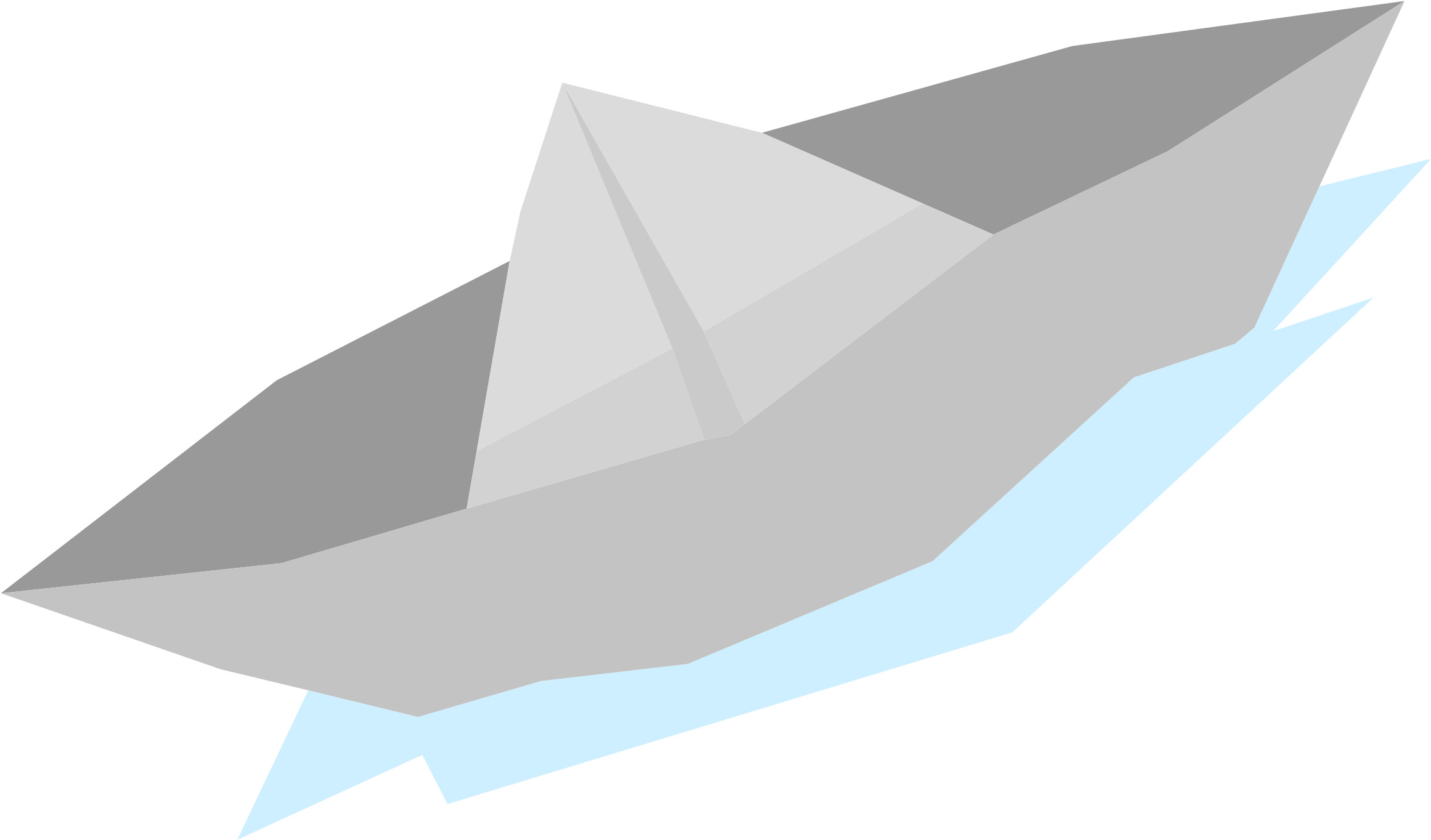 This Free Icons Png Design Of Paperboat Minimal Flat (2400x2400), Png Download