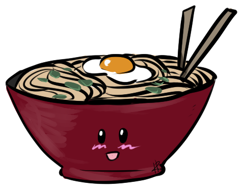 Ramen Clipart Transparent - Food (533x472), Png Download