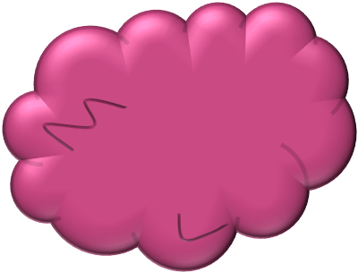3d Cloud - Illustration (400x305), Png Download