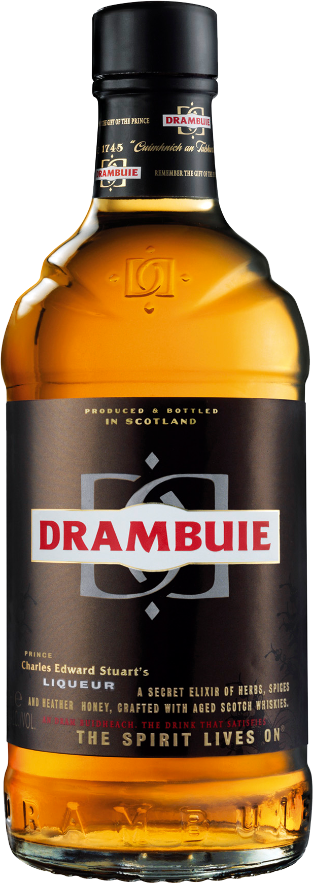 Drambuie Bottle - Drambuie Scotch Whisky Liqueur (1000x1895), Png Download