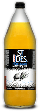 Ides Malt Liquor - St. Ides Malt Liquor, High Gravity - 40 Oz (600x500), Png Download