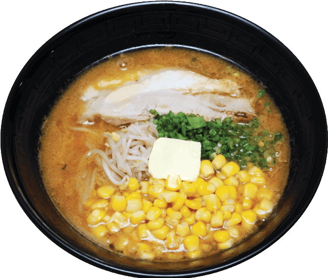 Ukokkei Miso Butter Corn - Miso Ramen Png (684x578), Png Download
