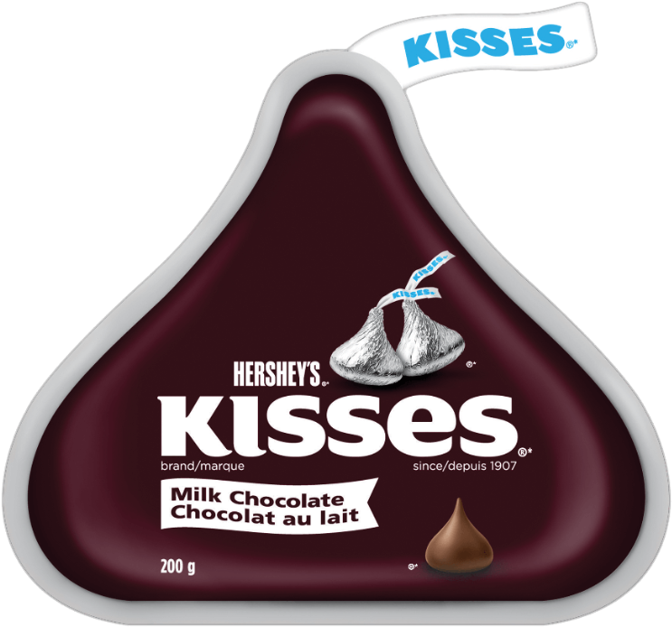 Hershey's Kisses Milk Chocolate - Hershey's Kisses Milk Chocolates (1280x1280), Png Download