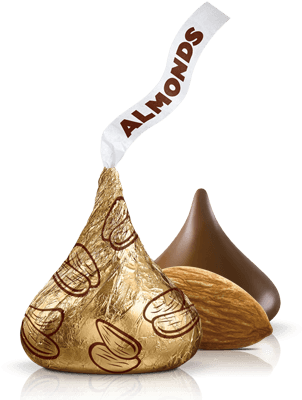 Download Hershey’s Kisses - Hershey Kiss Gold Wrapper - Full Size PNG
