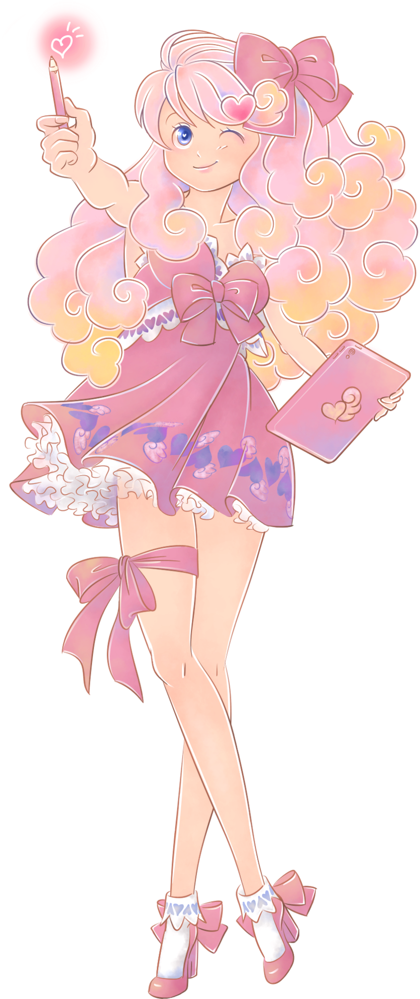 Pink Cloud - Illustration (960x2467), Png Download