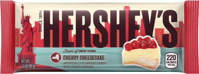 Hershey's Cherry Cheesecake Flavored Bar - Cherry Cheesecake Hershey Bar (800x800), Png Download