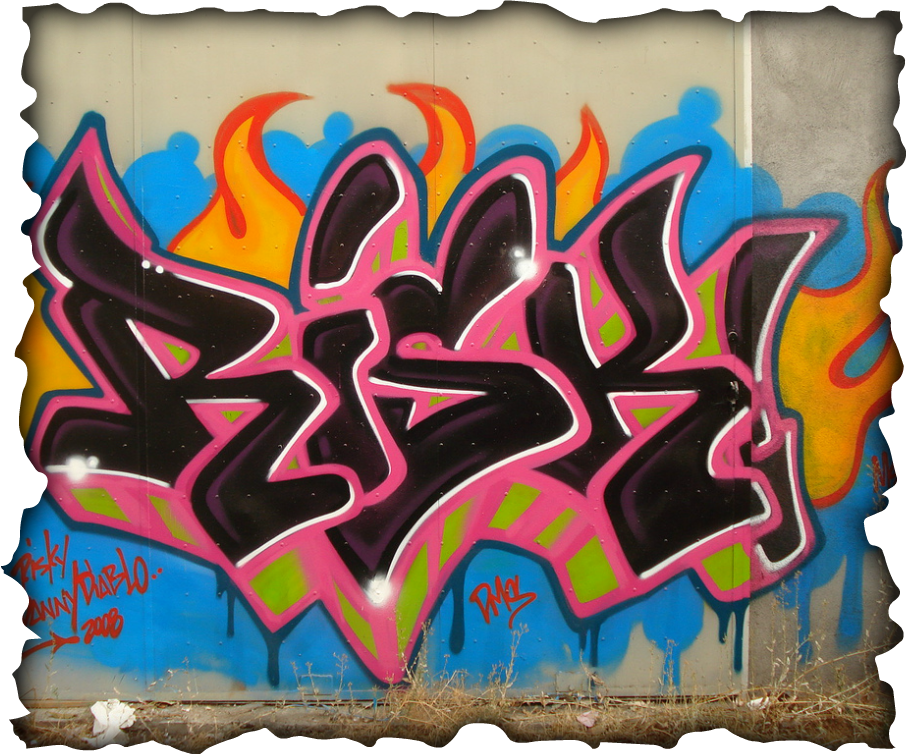 The Origins Of Graffiti Are Difficult To Accurately - Risk Graffiti (907x756), Png Download