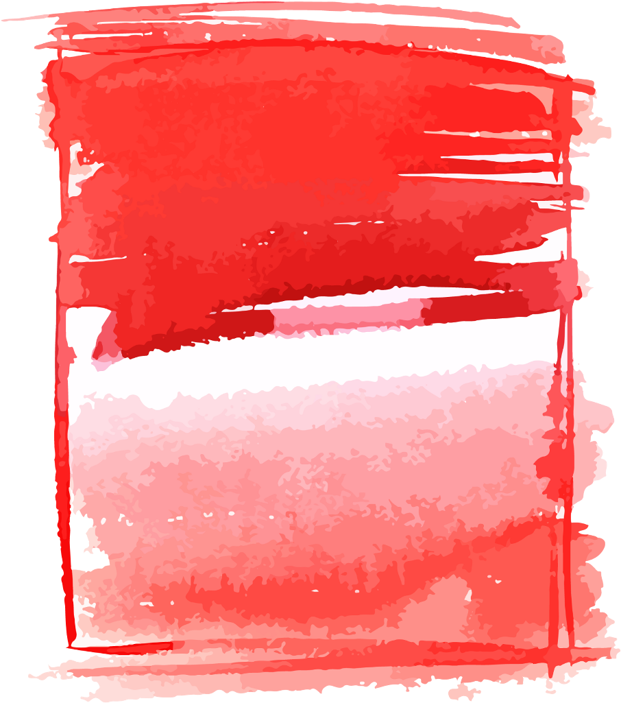 Ftestickers Watercolor Borders Background Graffitiart - Watercolor Painting (1024x1110), Png Download