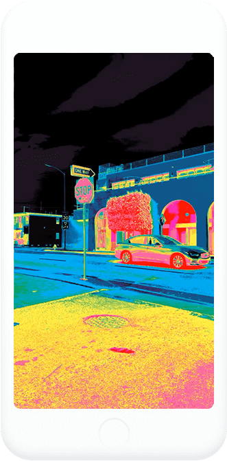 Discover - Rainbow (358x697), Png Download