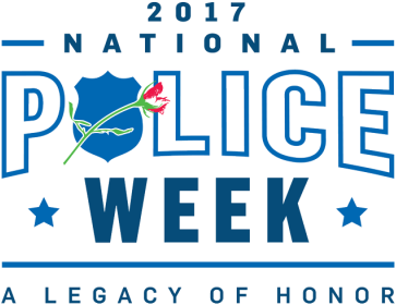 2017 Police Week White Bkgd Web Fw - National Police Week 2018 Banner (400x316), Png Download
