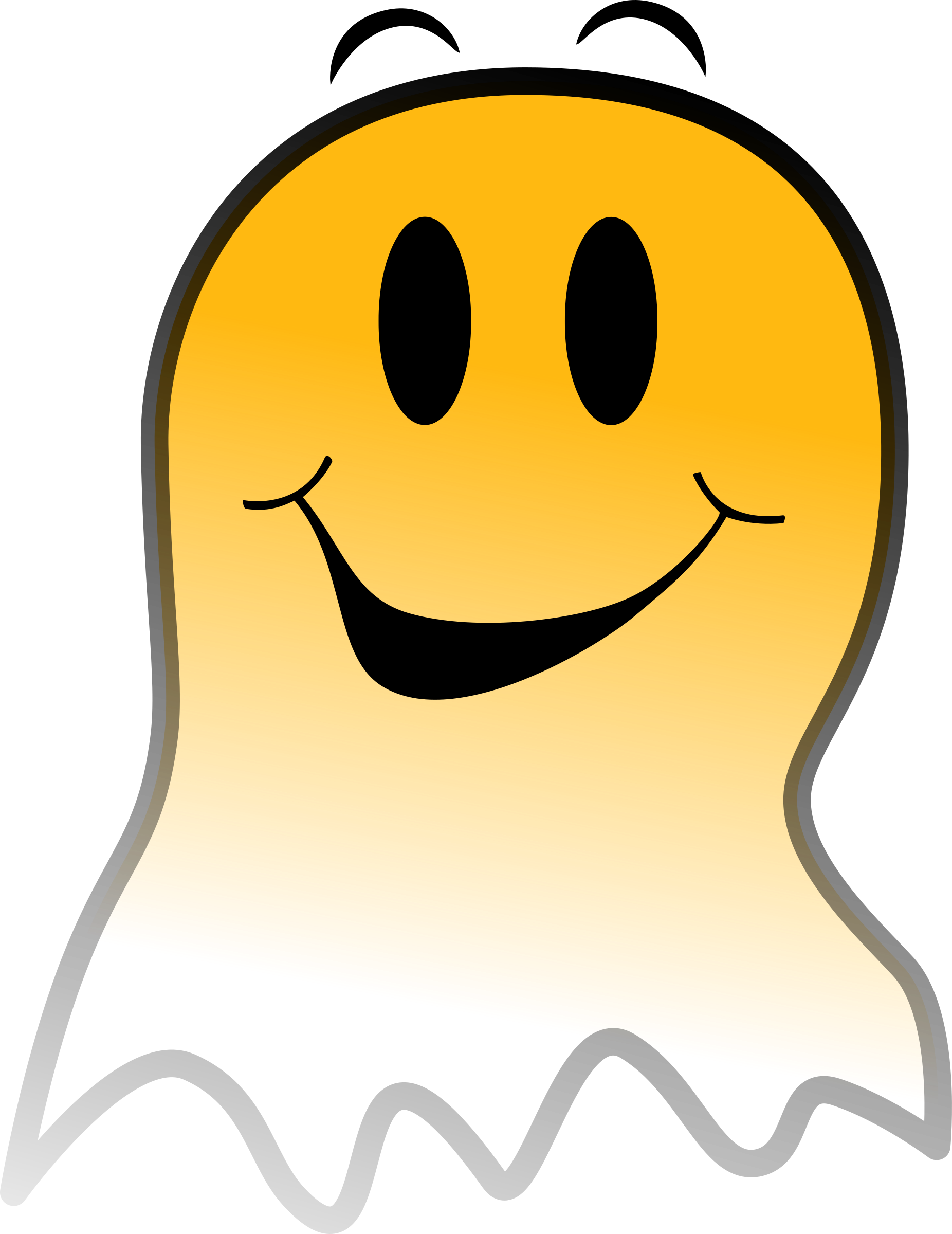 Big Image - Spook Smiley (1852x2400), Png Download