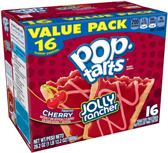 50 For Jolly Rancher Or Dunkin' Donuts® Pop-tarts® - Pop Tarts Jolly Rancher (600x600), Png Download