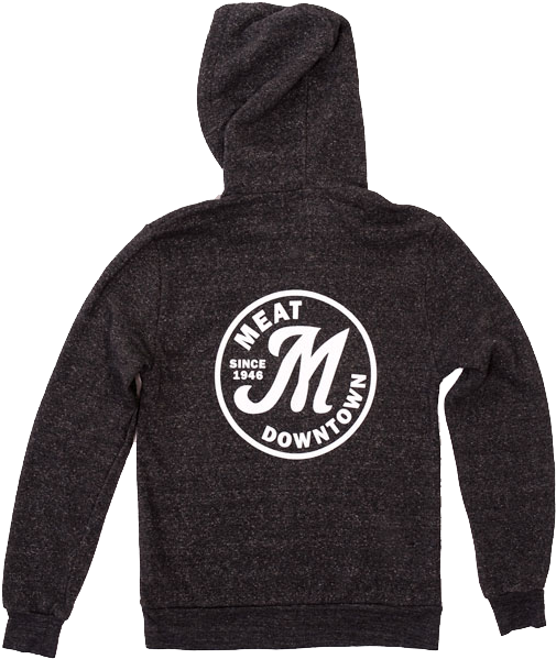 Murray's Alternative Apparel Eco Black Hoodie (600x763), Png Download