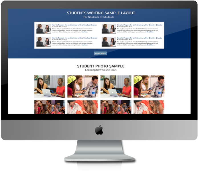 Fiu Website Imac Mockup Default 2 - Computer Monitor (1000x618), Png Download