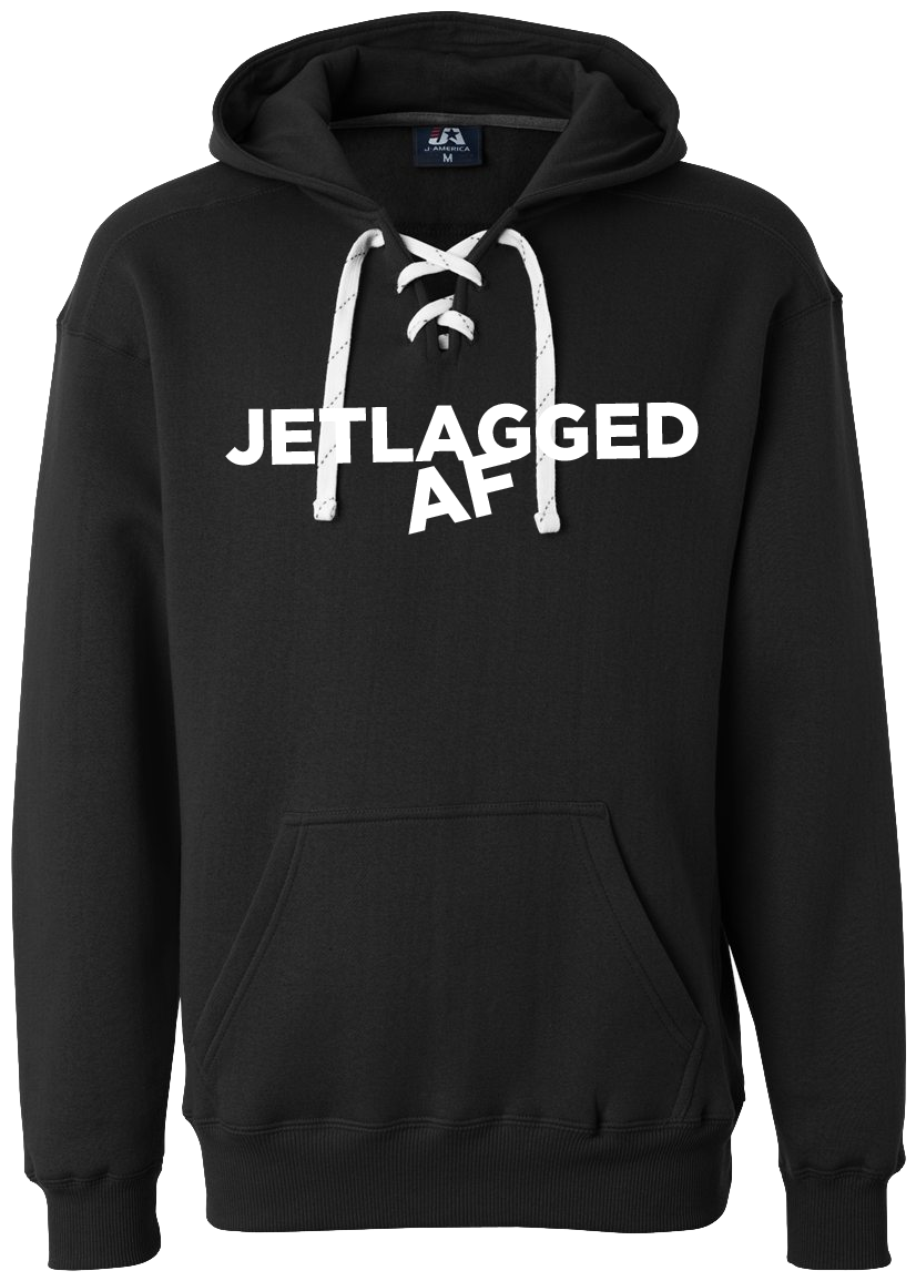 Jetlagged Af Black Hoodie - Philly Vs Everybody Hoodie 76ers (1000x1250), Png Download
