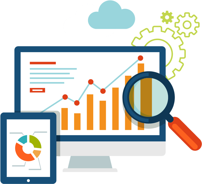 How Does Digital Marketing Work - Digital Marketing Vector Png (800x800), Png Download