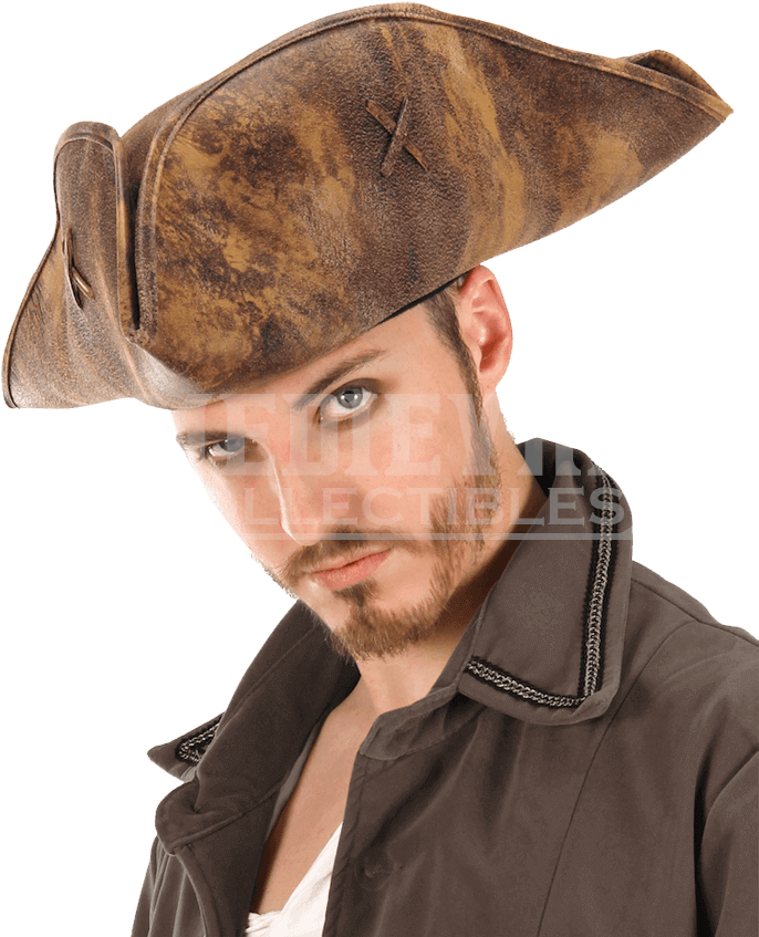 Captain Jack Sparrow Costume Hat (850x850), Png Download