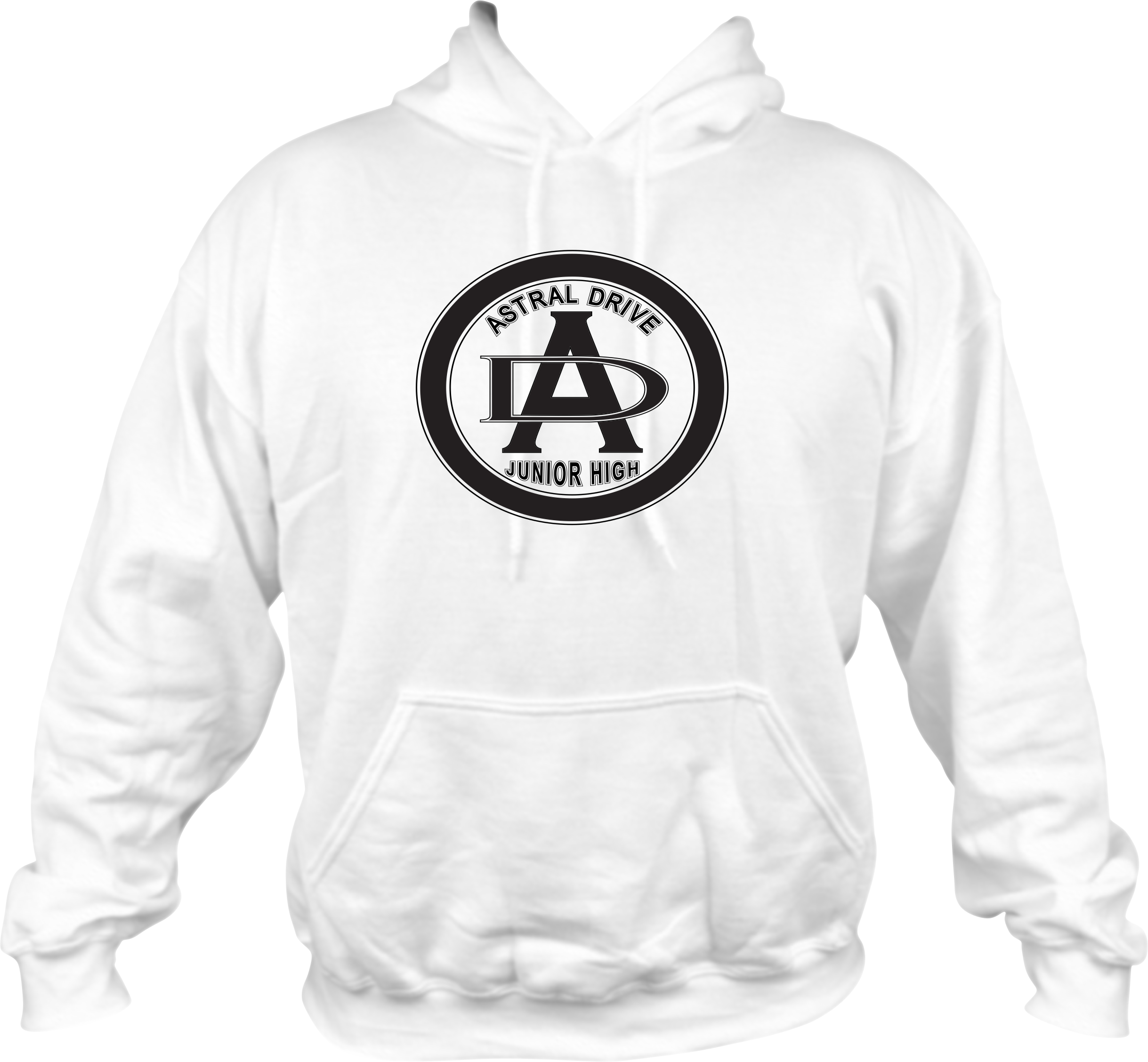 Gildan Hoodie Astral Drive Logo Front Chest (black) - Rhinestone Horse Head Hoodie, Custom To Your Horse, (2237x2070), Png Download