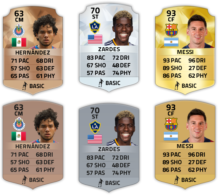 Faz303o - Fifa 16 Blank Card Template (716x640), Png Download