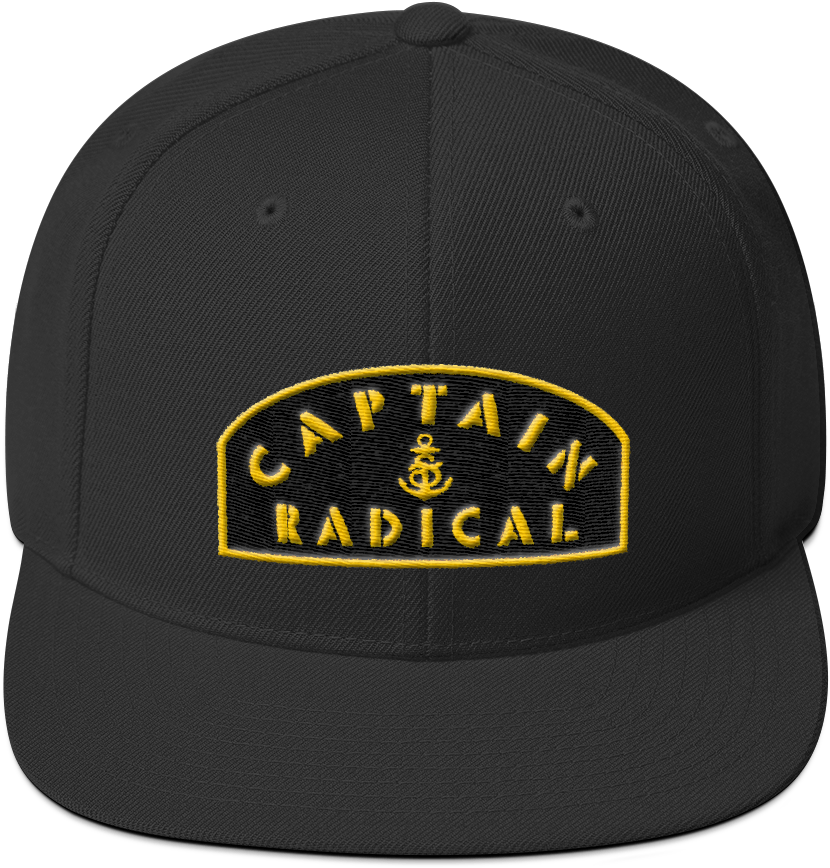 Captain Radical Hat - Baseball Cap (1000x1000), Png Download